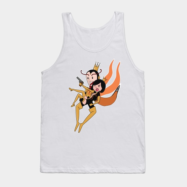 Venture Bros King And Queen Fall Tank Top by deadlydarlingKV